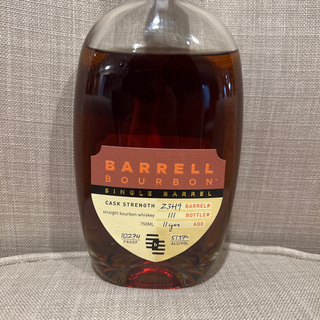Barrell Bourbon Single Barrel Z3H9