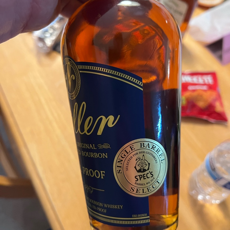 Weller Full Proof Single Barrel Select (Spec's Barrel No. 364)