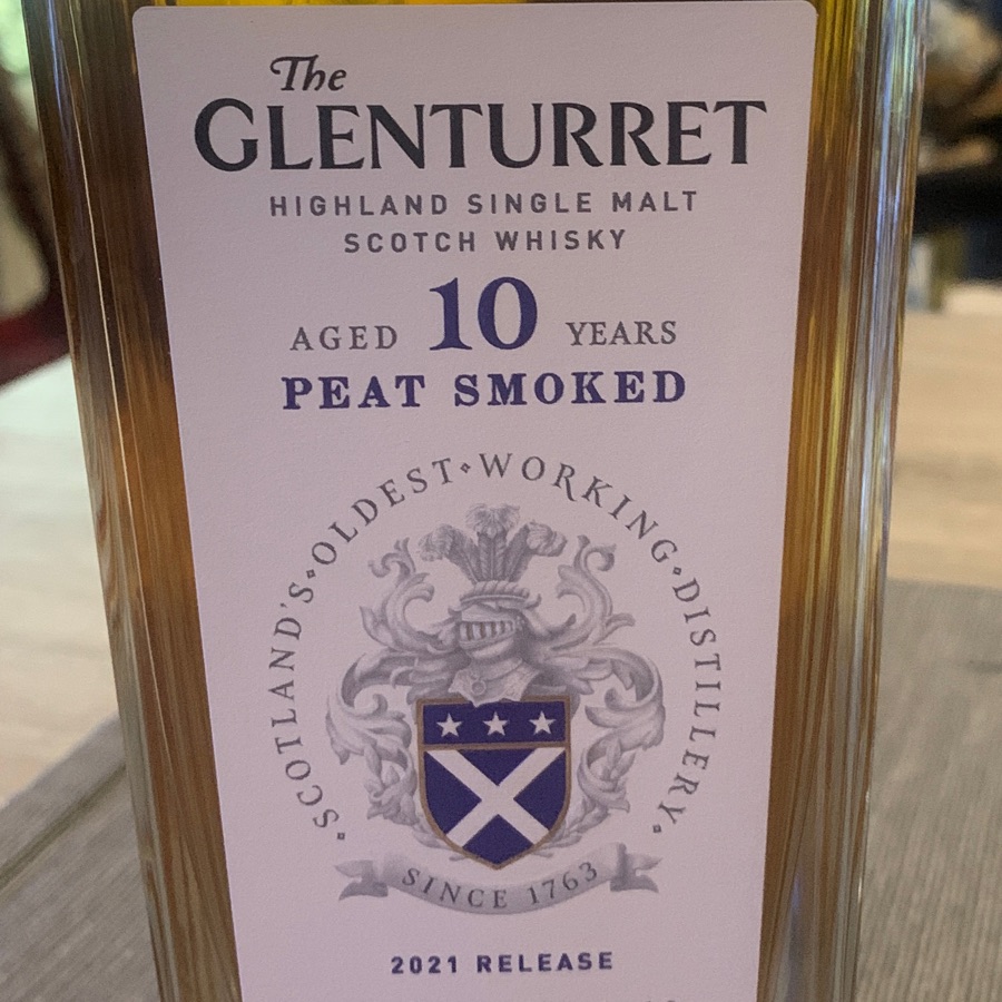 The Glenturret 10 years aged peat smoke 2021 release