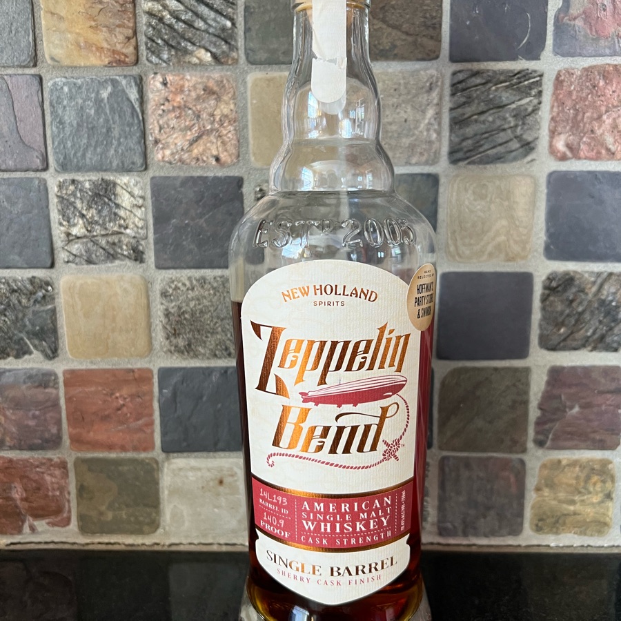 New Holland Zeppelin Bend Sherry Cask Finish (Hoffman's Barrel 14L193)