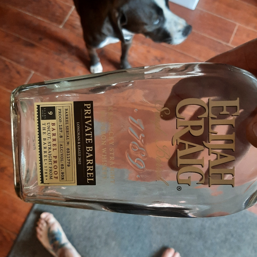 Elijah Craig Pirvate Barrel ( Longman and Eagle 2022 )