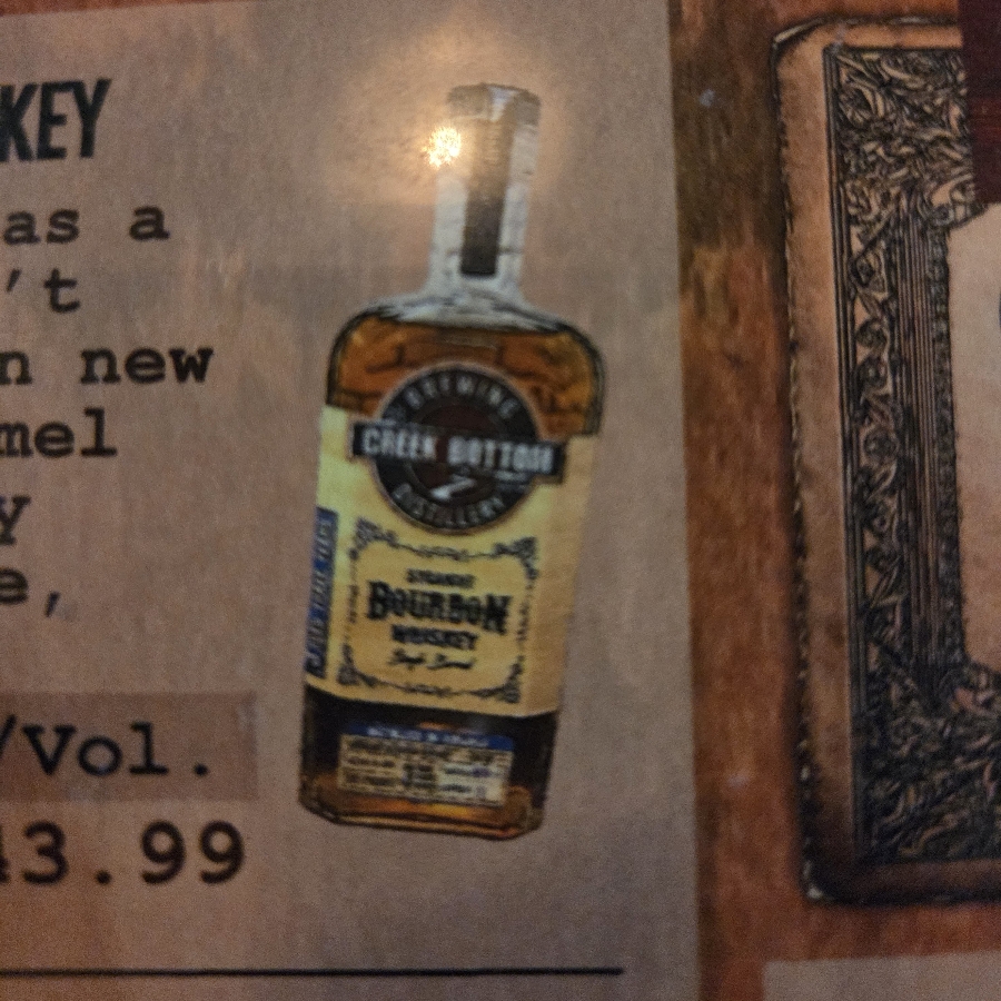 Creek Bottom Straight Bourbon Whiskey