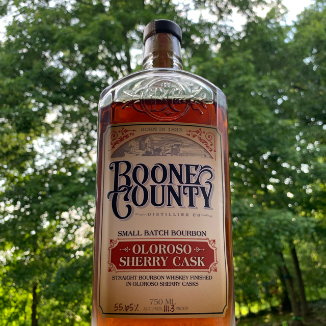 Boone County Small Batch Bourbon Finished in Oloroso Sherry Cask (Batch 2 - Second Fill)