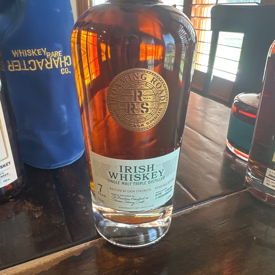 Roaming Road Single Cask Spirits Irish Whiskey