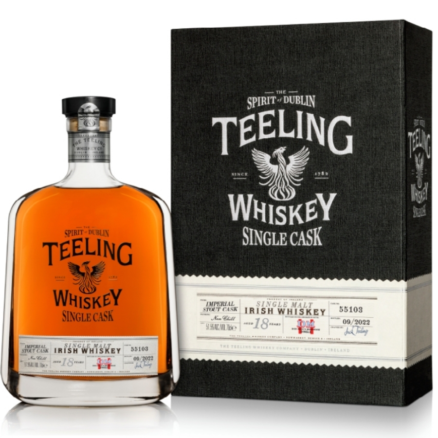 Teeling – 18 Year Old – Single Cask Single Malt – Dick Mack's Imperial Stout Cask Finish