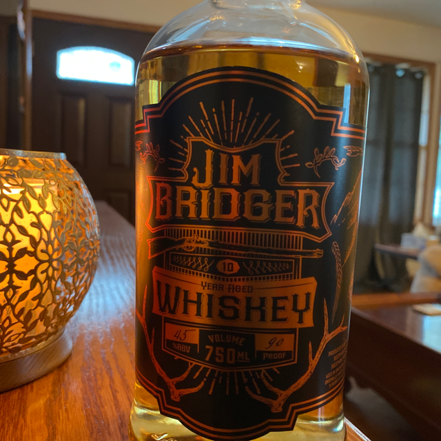 Jim Bridger 10 Year Aged Whiskey