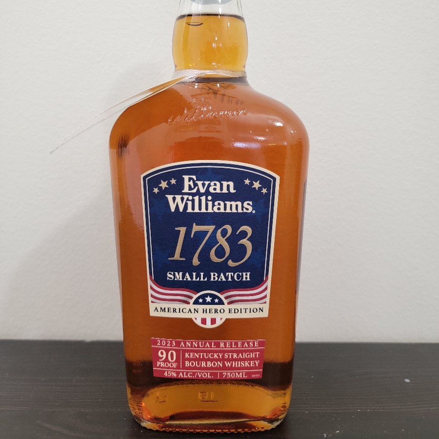 Evan Williams 1783 Small Batch American Hero Edition (2023)
