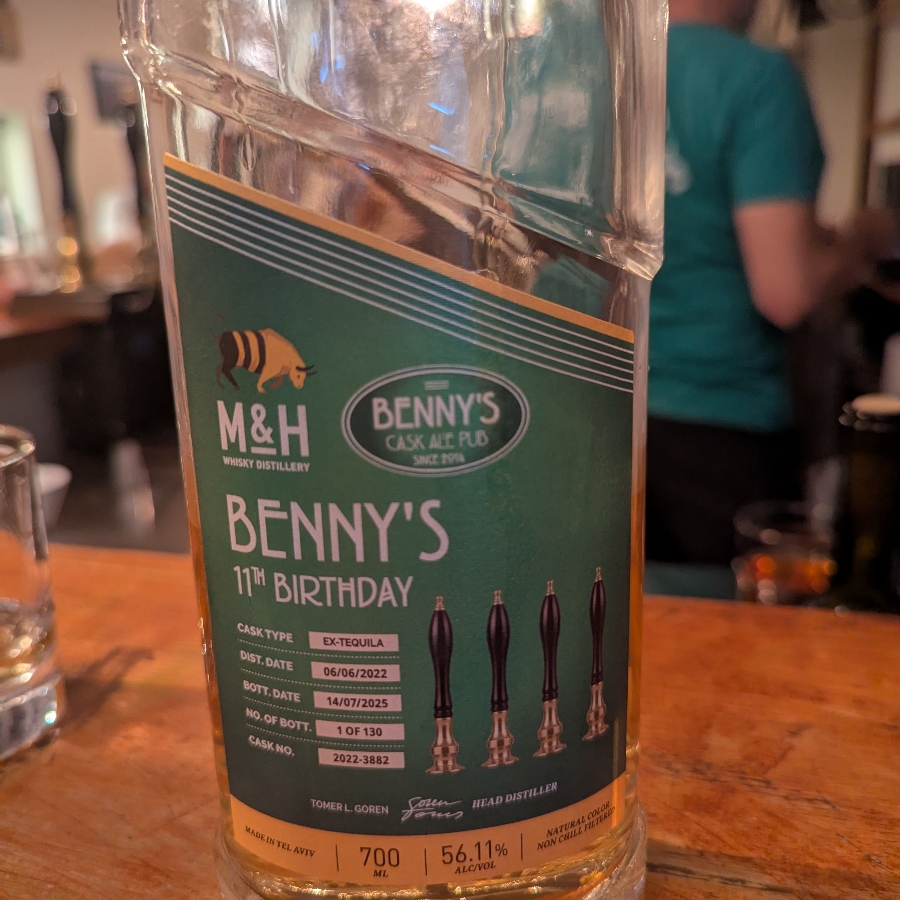 Milk and Honey (M&H) - Benny's 11th Birthday - Ex Tequila
