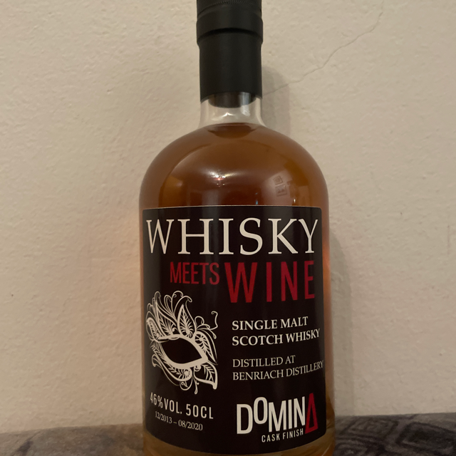 Whisky Meets Wine - Benriach 2013 Domina Cask Finish