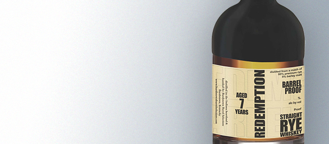 Redemption Barrel Proof 7 Year Straight Rye