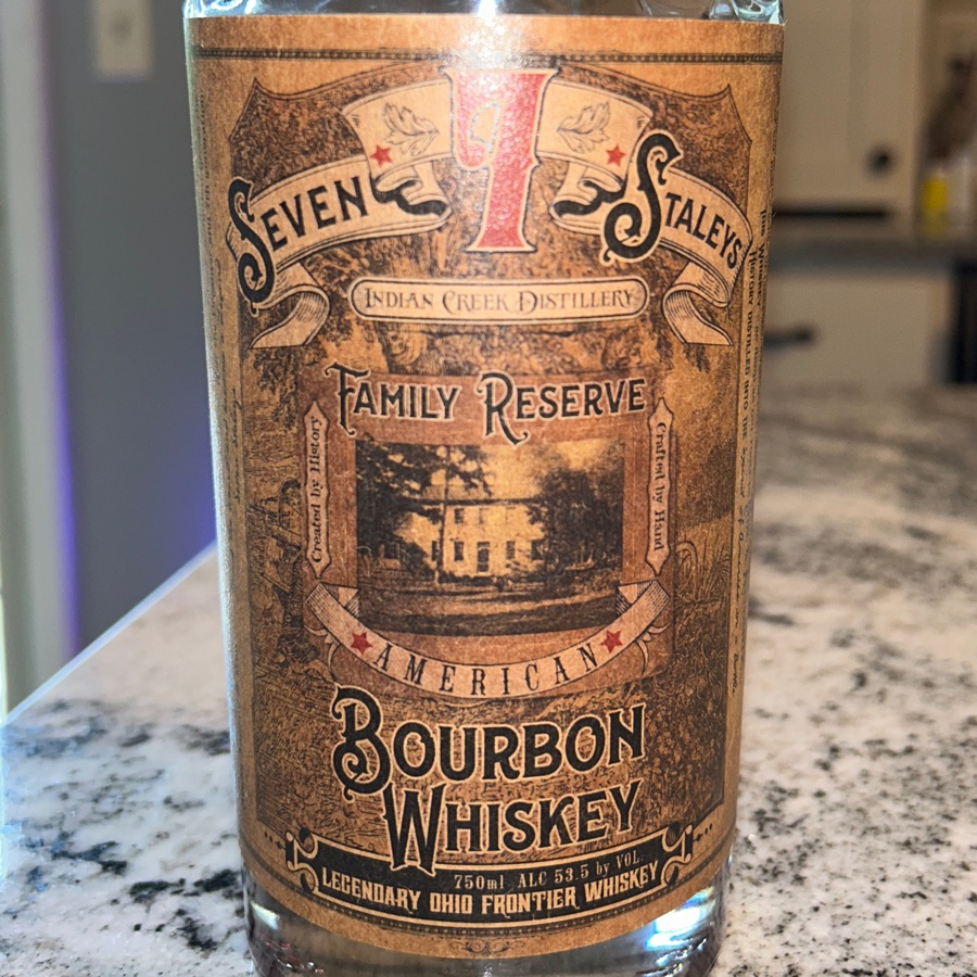 Seven Staley's Indian Creek Distillery Family Reserve