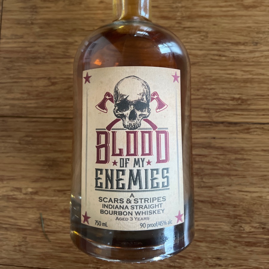 Blood of My Enemies Straight Bourbon Whiskey