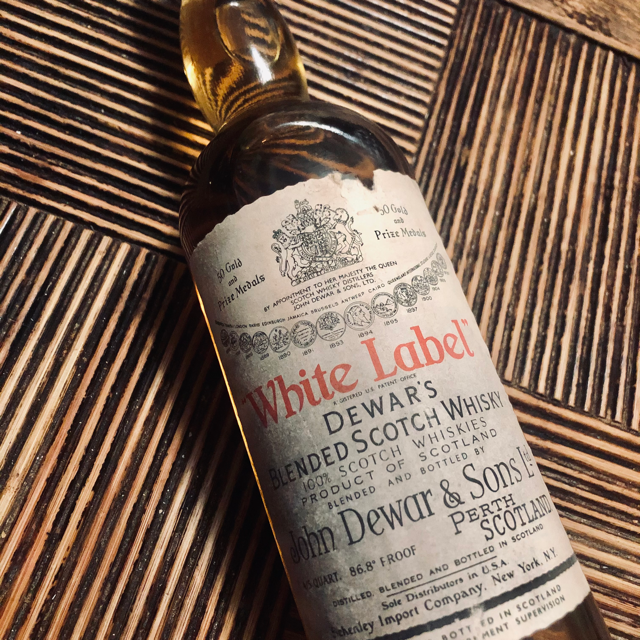 1968 Dewars white label