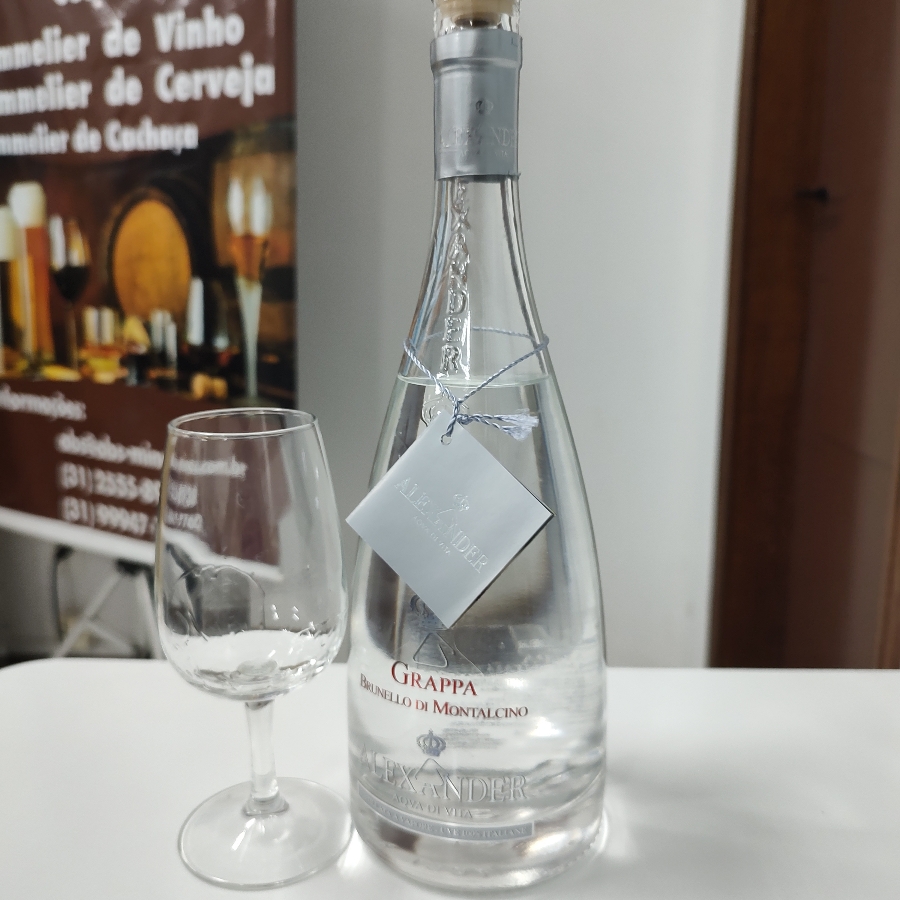 ALEXANDER AQVA DI VITA GRAPPA BIANCA BRUNELLO DI MONTALCINO