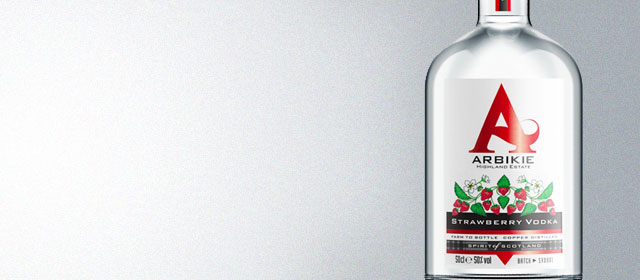 Arbikie Strawberry Vodka