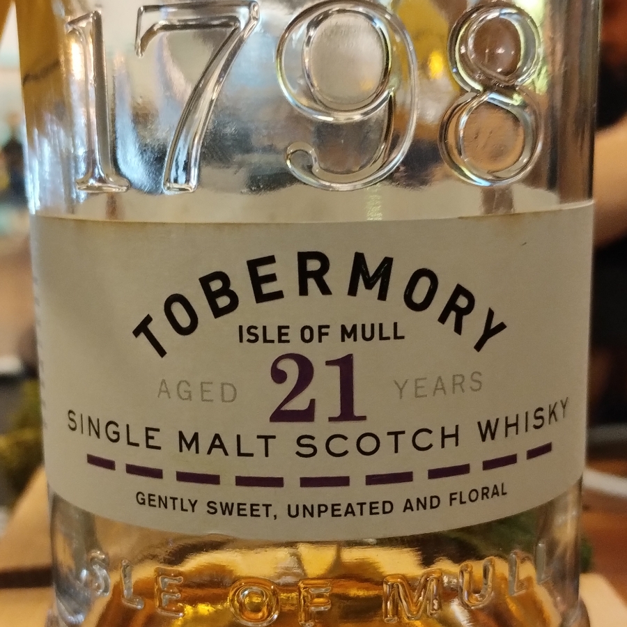 Tobermory 21 years old
