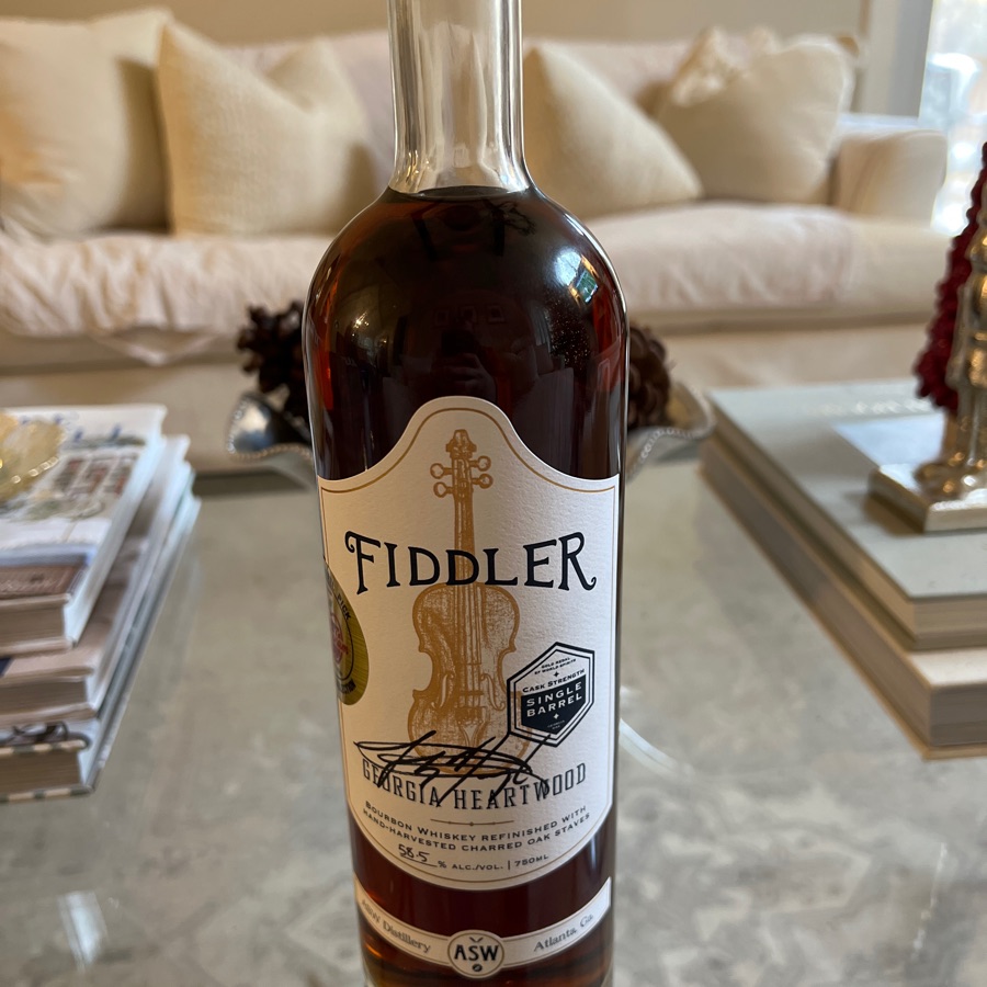ASW Fiddler Georgia Heartwood Single Barrel Cask Strength
