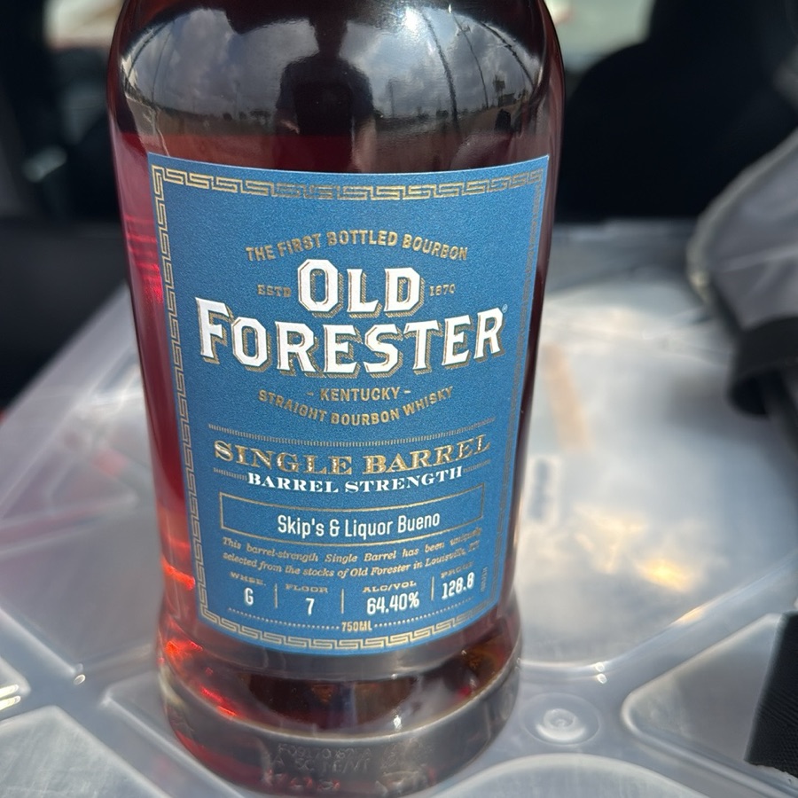 Old Forester Single Barrel Barrel Strength (Skip's & Liquor Bueno WHSE G FLOOR 7)