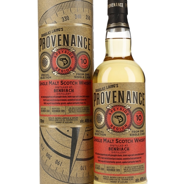 Douglas Laing Provenance Benriach 10 Y.O.