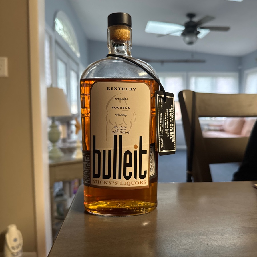 Bulleit Bourbon Single Barrel Micky's Pick (Barrel No. 2-E3-01018)
