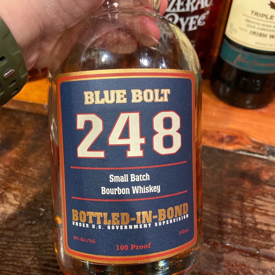 Blue Bolt 248 Bottled-In-Bond