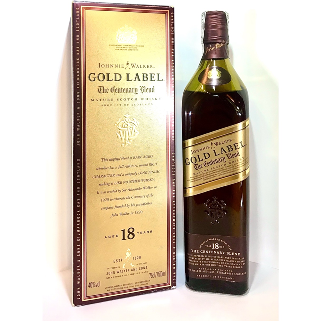 Johnnie Walker Gold Label 18 Year The Centenary Blend (Bot 2000s)