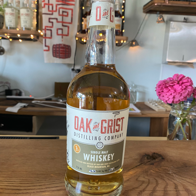 Oak and Grist Single Malt Whiskey