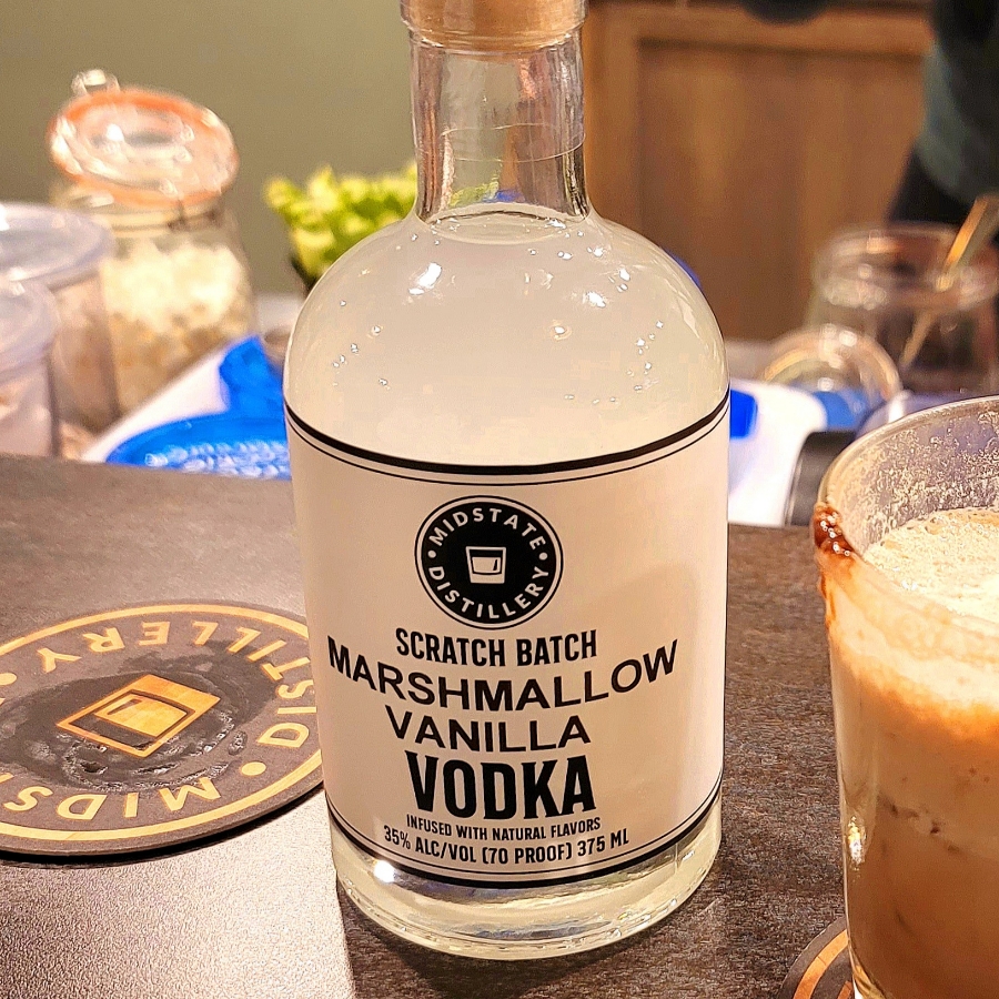 Midstate Distillery Scratch Batch Marshmallow Vanilla Vodka