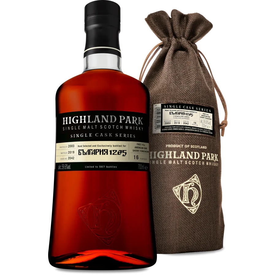 Highland Park Single Cask Bulgaria 1205 Edition