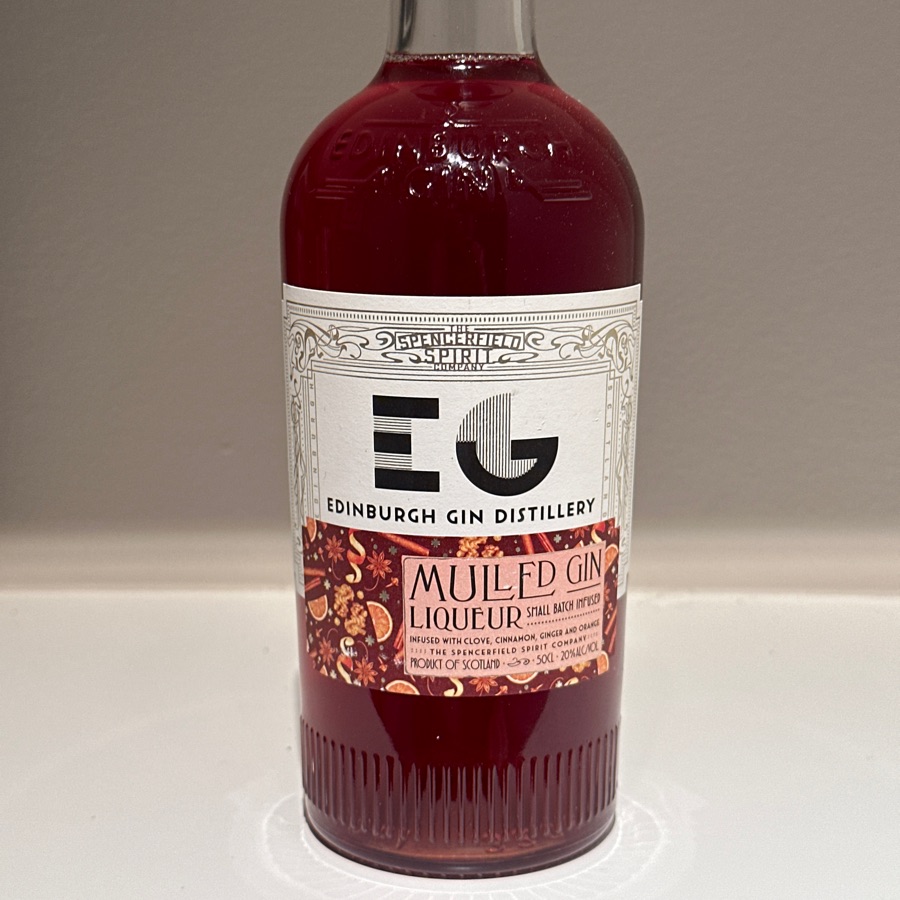 Edinbrugh Gin Distillery Mulled Gin Liqueur