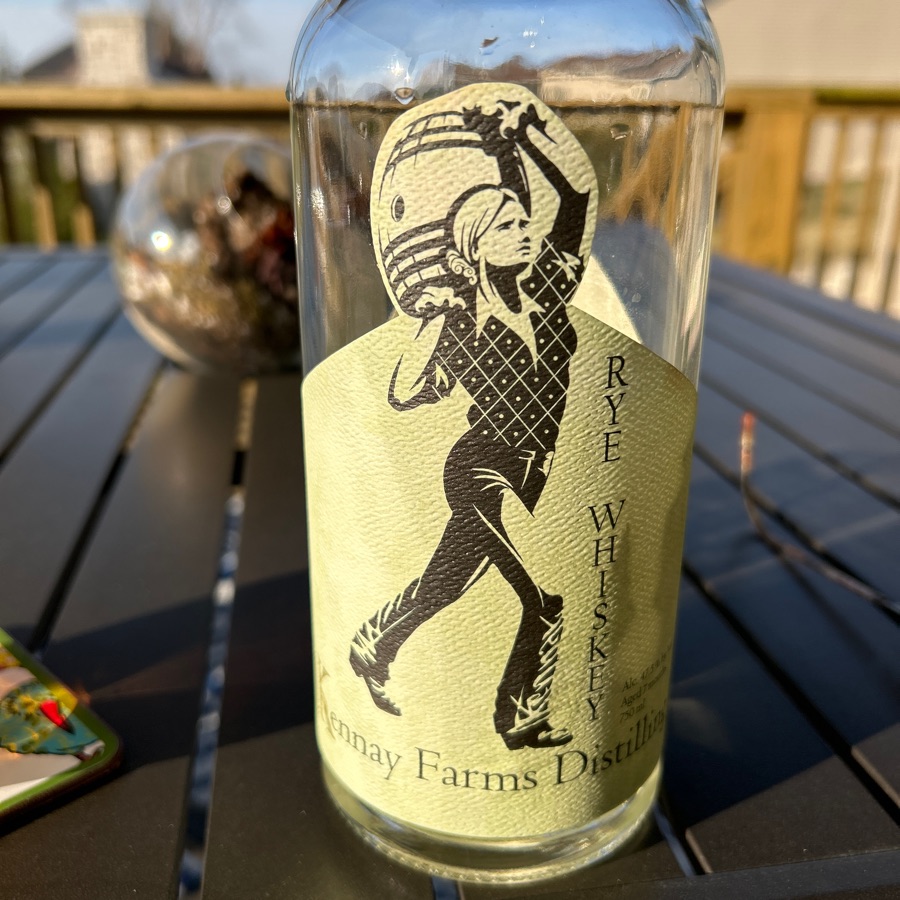 Kennay Farms Distilling Rye Whiskey