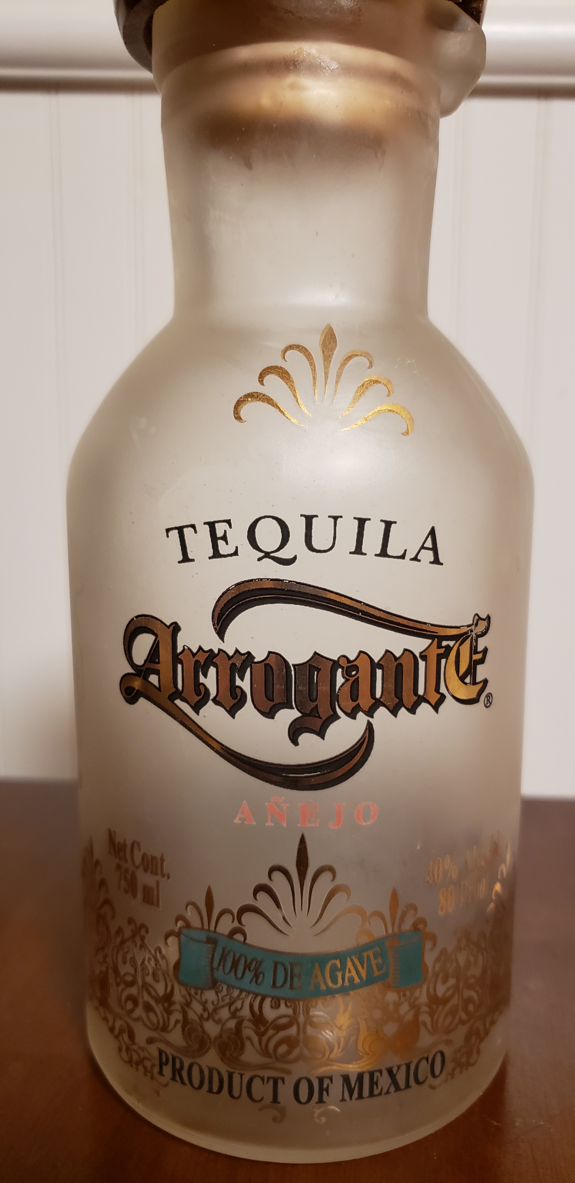 Tequila Arrogante Anejo