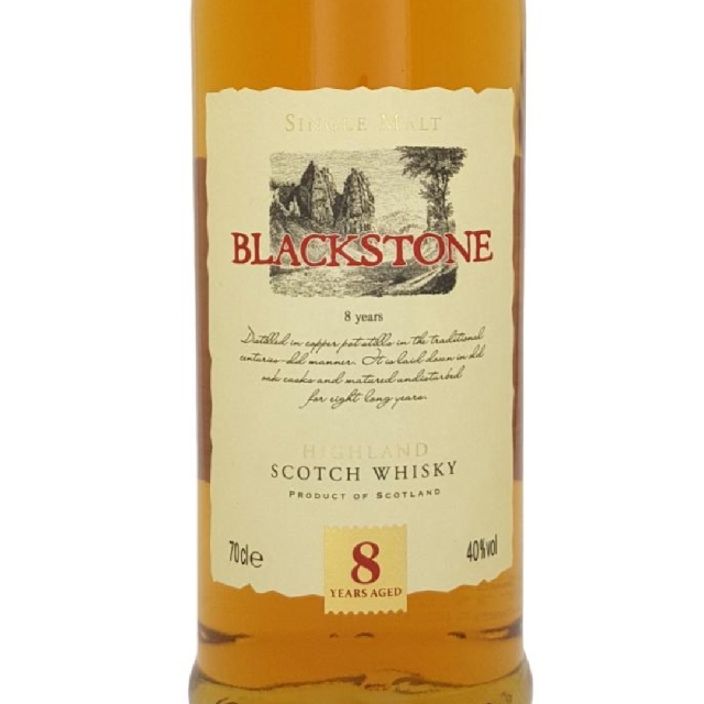 Blackstone 8 years Highland Scotch Whisky