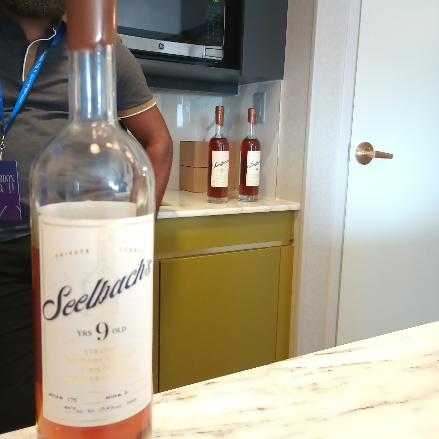 Seelbach's 9 Years Straight Bourbon Whiskey Finished in Amburana Barrels