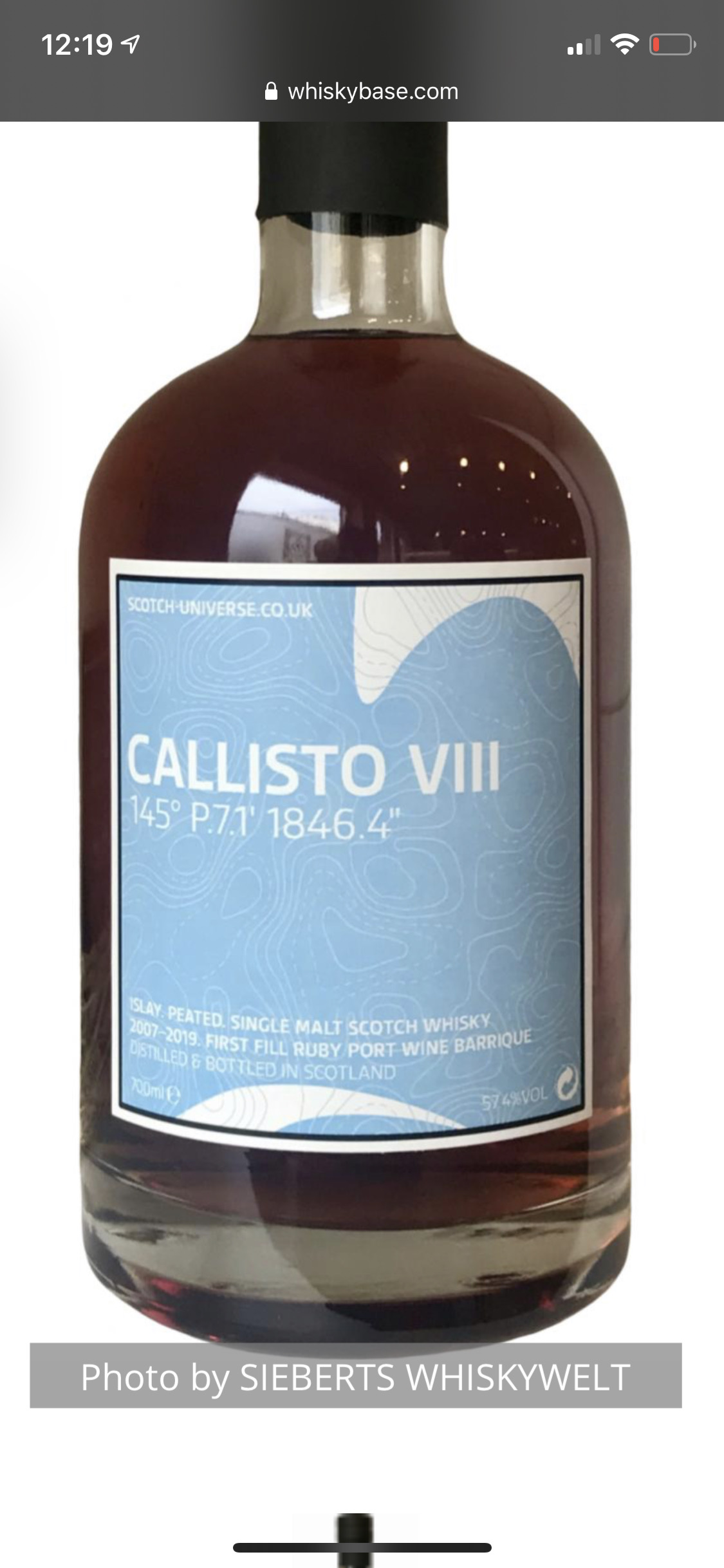Caol Ila Callisto VIII