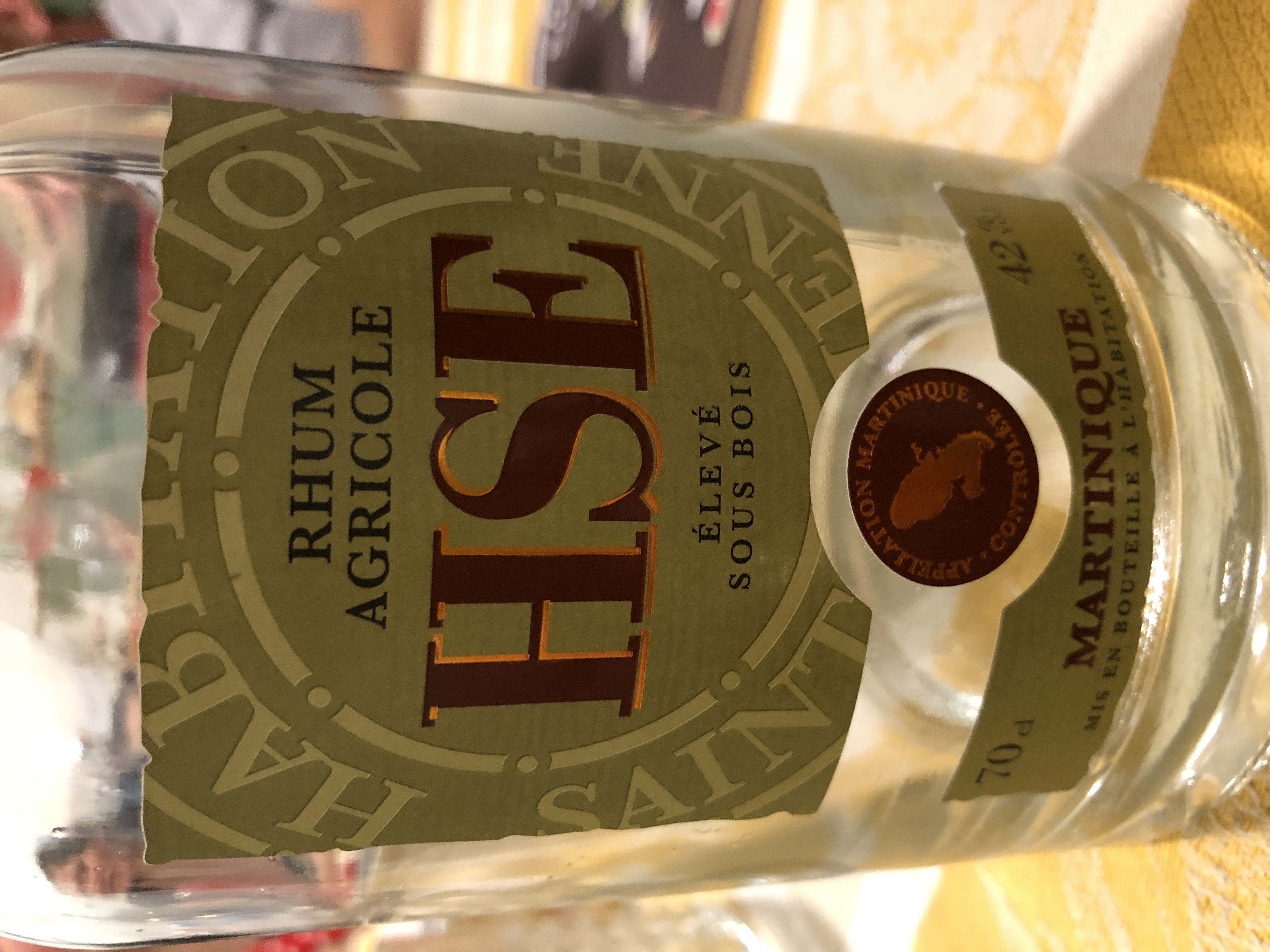 HSE Rhum Agricole Élevé Sous Bois