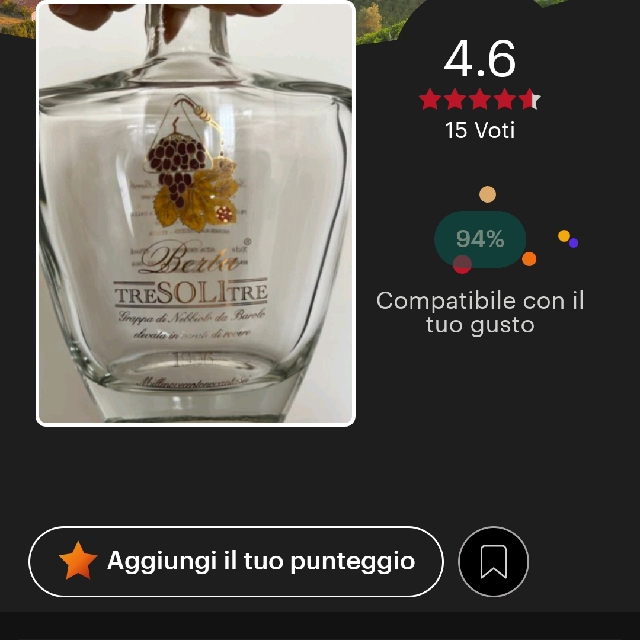 Tre Soli Tre Grappa de Nebbiolo da Barolo