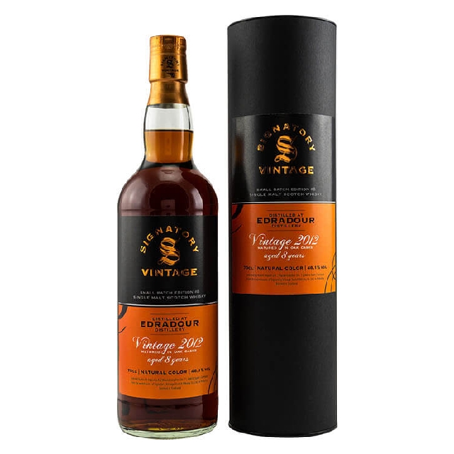 Edradour Vintage 2012, Kirsh 8 year old.