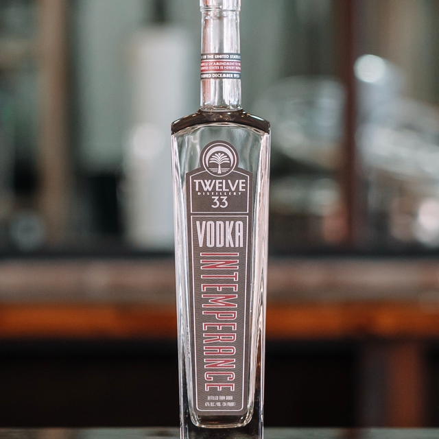 Twelve 33 Intemperance Vodka