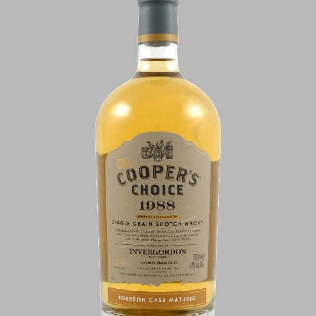 Invergordon 1988 34 Year (The Cooper's Choice)
