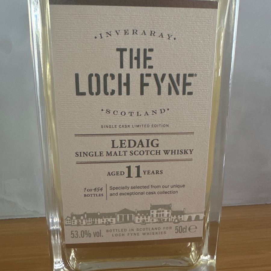 The Loch Fyne Ledaig 11 Year