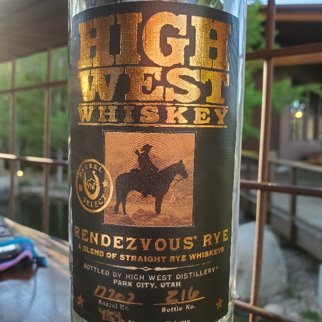 High West Rendezvous Rye Fume Blanc