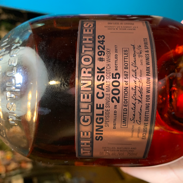 Glenrothes single cask #9243