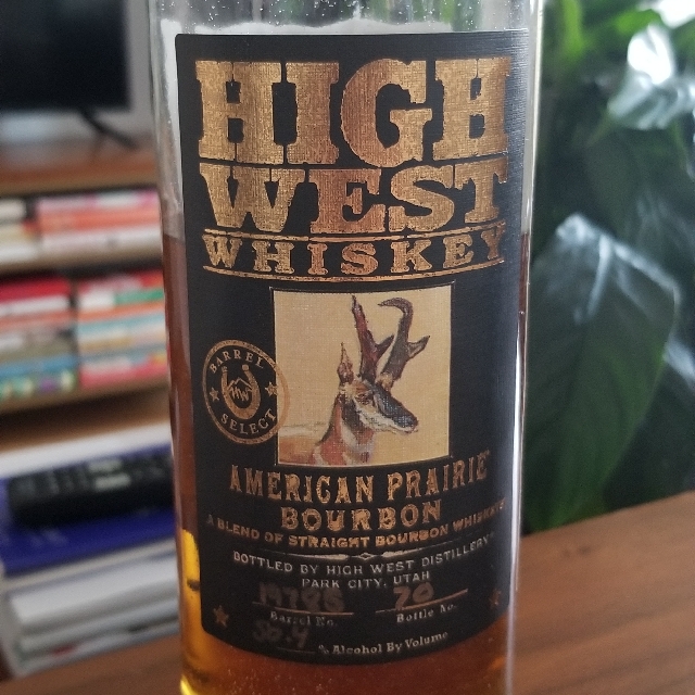 High West American Prairie Bourbon (Peated Whiskey Cask)