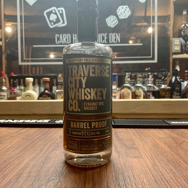 Traverse City Whiskey Co. Barrel Proof Straight Rye (Doti Liquors)