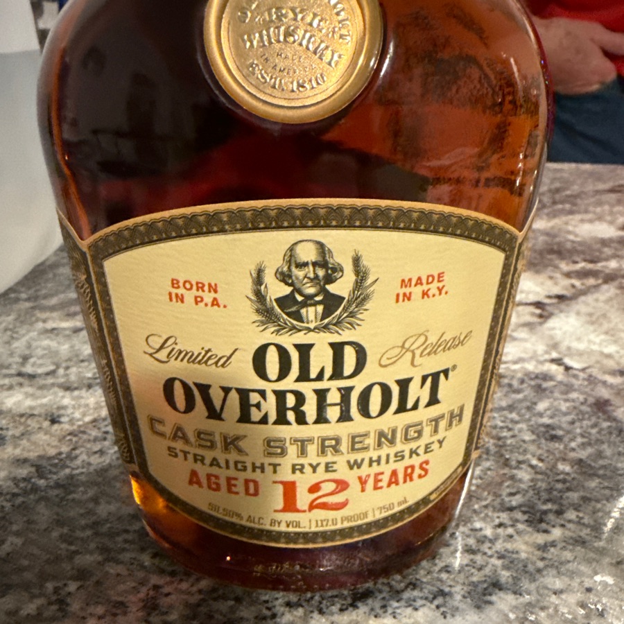 Old Everholt Cask Strength Straight Rye Whiskey - 12 year