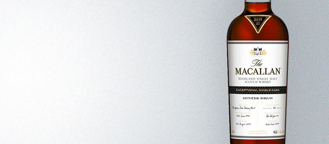Macallan Exceptional Single Cask 2017/ESB-9182/01