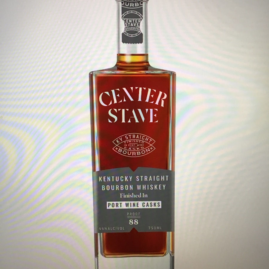 Center Stave Kentucky Straight Bourbon Whiskey Finished In Port Wine Casks 88 Proof