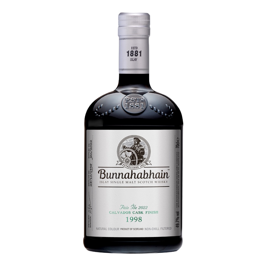 Bunnahabhain 1998 Calvados Cask Finish (Fèis Ìle 2022 Release)