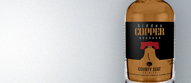 County Seat Spirits Hidden Copper Bourbon